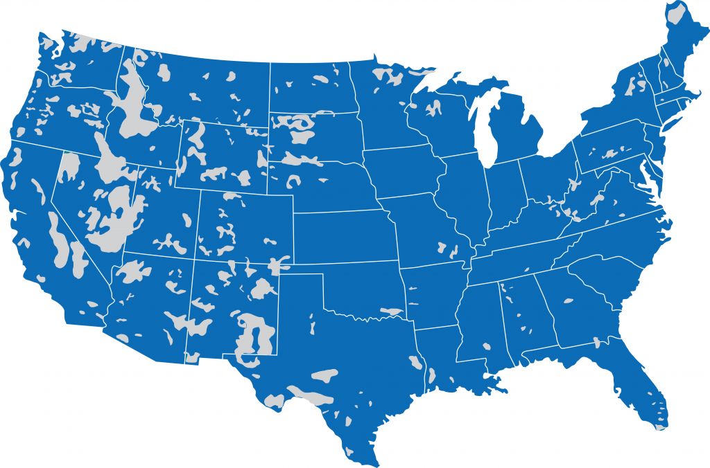 U S Cellular Coverage Map 2022 World Map
